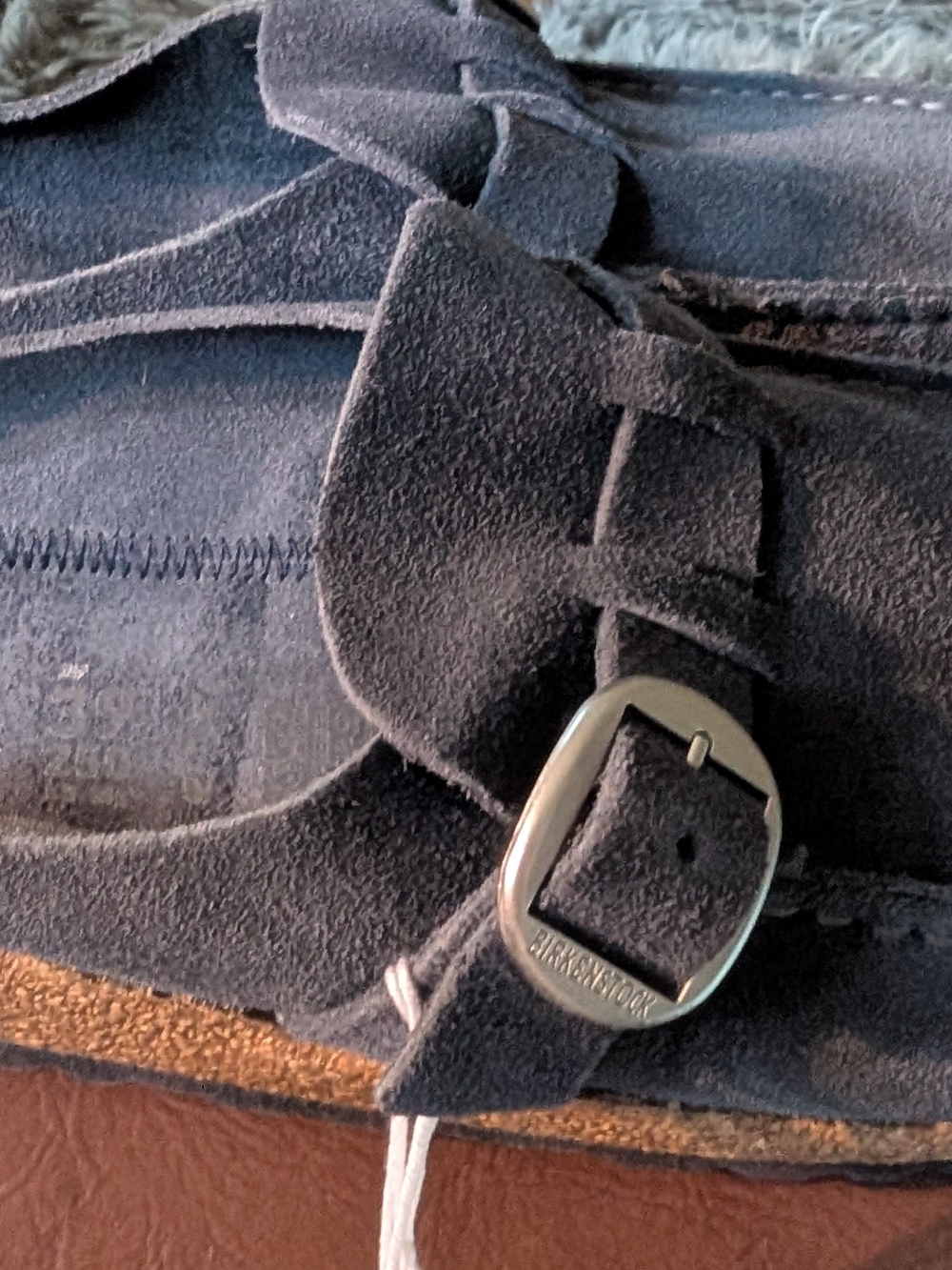 Women's Navy 39 (8) Buckley Birkenstocks New - Picture 5 of 8